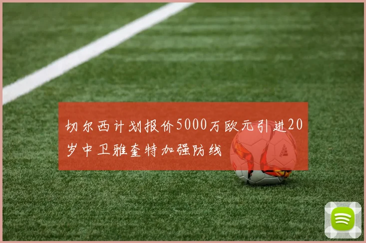 切尔西计划报价5000万欧元引进20岁中卫雅奎特加强防线